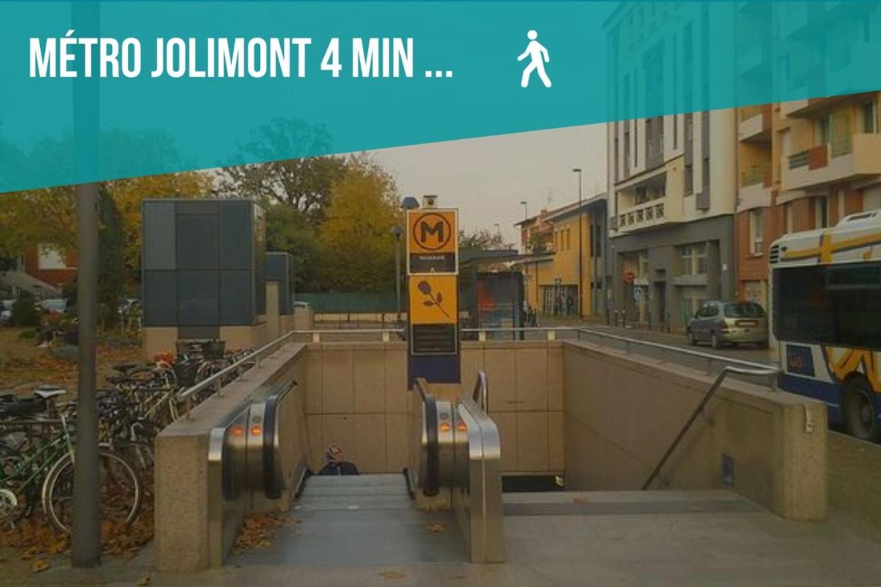 Le Jolimont - Toulousecozyflat Centre - Terrasse - Parking - Metro Appartement Buitenkant foto